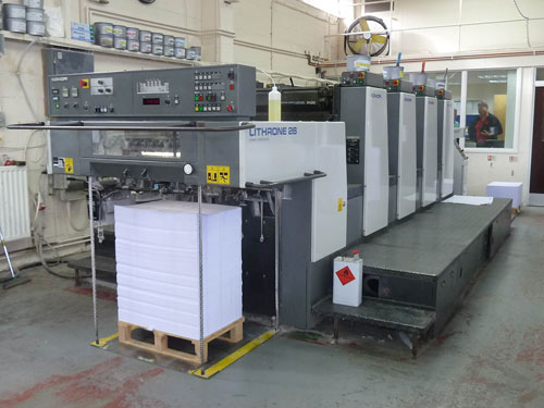 KOMORI 4 Colour Auto Plate Offset Machine